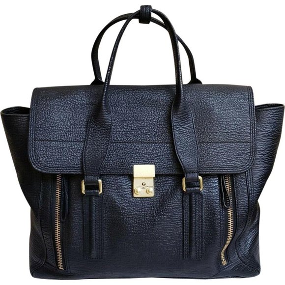3.1 Philip Lim Pashli Medium Satchel Bag Authentic - Picture 1 of 12